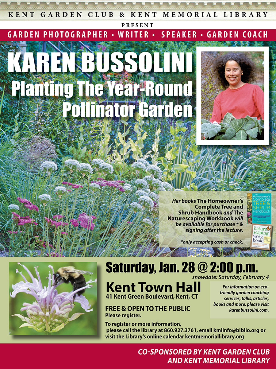 Karen Bussolini pollinator talk in Kent, CT